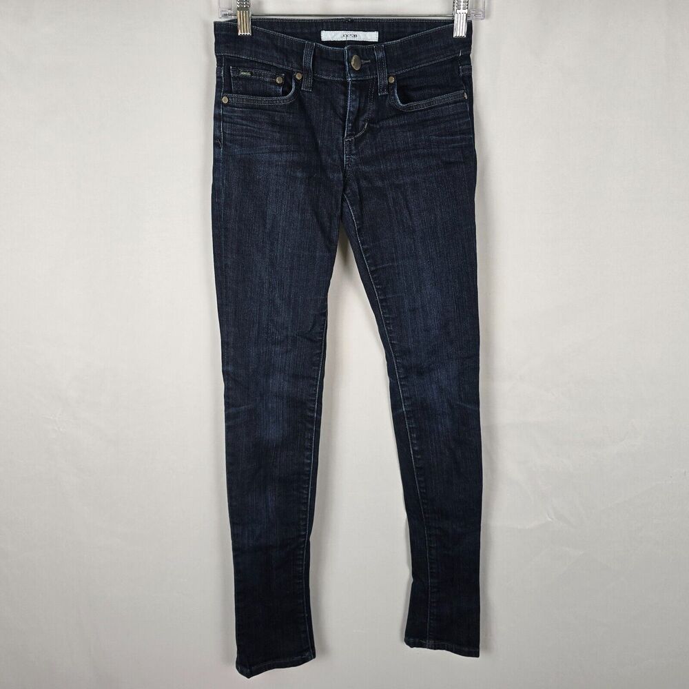 Joe's Jeans Women's 24 Blue Dark Wash Chelsea Fit Skinny